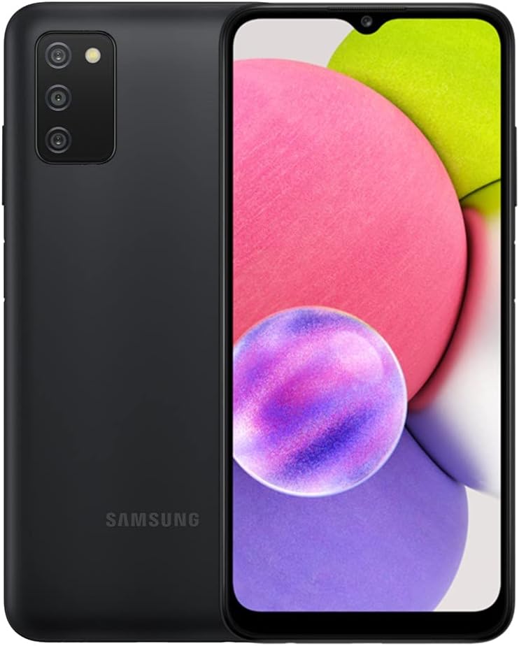 Samsung Galaxy A03s, 32GB, Black - Unlocked (GSM Only) (Renewed)